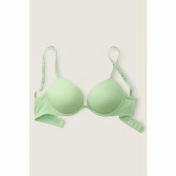Victorias Secret PINK Victoria's Secret PINK Green Wear Everywhere T-Shirt Lightly Lined Bra -Victoria's Secret PINK Shop unnamed file 2400