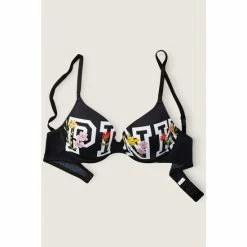Victorias Secret PINK Victoria's Secret PINK Black Wear Everywhere PushUp Bra -Victoria's Secret PINK Shop unnamed file 2434