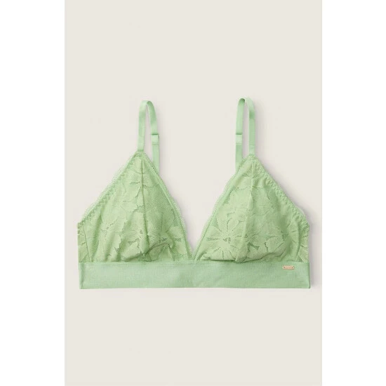 Victorias Secret PINK Victoria's Secret PINK Lace Triangle Bralette 3 Victorias Secret PINK Victoria's Secret PINK Lace Triangle Bralette - Image 3