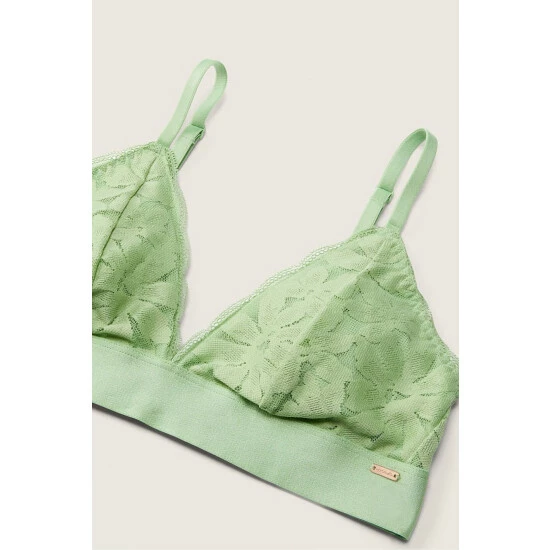 Victorias Secret PINK Victoria's Secret PINK Lace Triangle Bralette 4 Victorias Secret PINK Victoria's Secret PINK Lace Triangle Bralette - Image 4