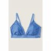Victorias Secret PINK Victoria's Secret PINK Lace Triangle Bralette Blue Dawn Floral