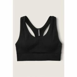 Victorias Secret PINK Victoria's Secret PINK Seamless Lightly Lined Gym Racerback Sports Bra