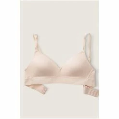 Victorias Secret PINK Victoria's Secret PINK Wear Everywhere Wireless Lightly Lined Bra Coral Cream -Victoria's Secret PINK Shop unnamed file 2645