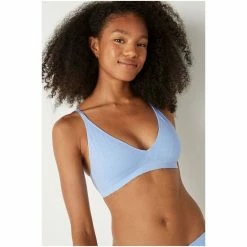 Victorias Secret PINK Victoria's Secret PINK Soft Seamless Pointelle Lightly Lined Bralette