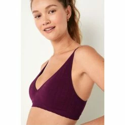 Victorias Secret PINK Victoria's Secret PINK Soft Seamless Pointelle Lightly Lined Bralette -Victoria's Secret PINK Shop unnamed file 2720