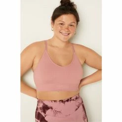 Victorias Secret PINK Victoria's Secret PINK Seamless Lightly Lined Sports Bra Damsel Pink -Victoria's Secret PINK Shop unnamed file 2729