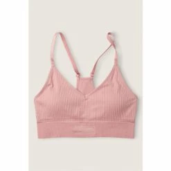 Victorias Secret PINK Victoria's Secret PINK Seamless Lightly Lined Sports Bra Damsel Pink -Victoria's Secret PINK Shop unnamed file 2730