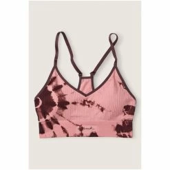 Victorias Secret PINK Victoria's Secret PINK Seamless Lightly Lined Sports Bra Damsel Pink -Victoria's Secret PINK Shop unnamed file 2732