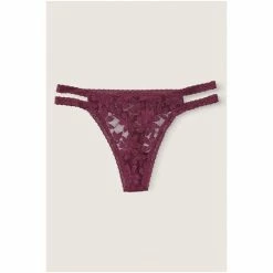 Victorias Secret PINK Victoria's Secret PINK Purple Lace Strappy Thong Panty -Victoria's Secret PINK Shop unnamed file 278