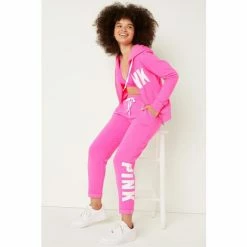 Victorias Secret PINK Victoria's Secret PINK Everyday Lounge High Waist Roll Hem Jogger -Victoria's Secret PINK Shop unnamed file 2873