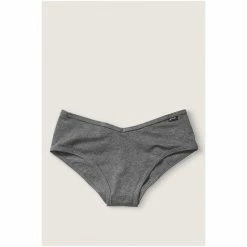 Victorias Secret PINK Victoria's Secret PINK Cotton Cheekster Pure Black Ribbed -Victoria's Secret PINK Shop unnamed file 289