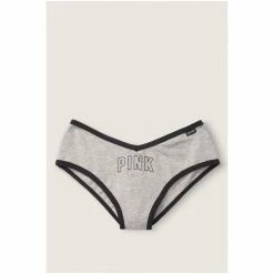 Victorias Secret PINK Victoria's Secret PINK Cotton Cheekster Pure Black Ribbed -Victoria's Secret PINK Shop unnamed file 290