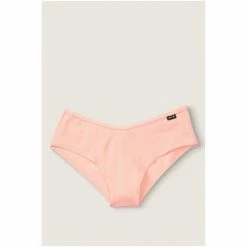 Victorias Secret PINK Victoria's Secret PINK Cotton Cheekster Pure Black Ribbed -Victoria's Secret PINK Shop unnamed file 293