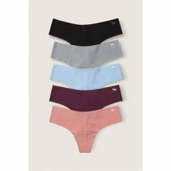 Victorias Secret PINK Victoria's Secret PINK Multipack No Show Thong Panty