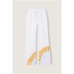 Victorias Secret PINK Victoria's Secret PINK Beige With Placed Tie Dye High Waist Flare Sweatpant -Victoria's Secret PINK Shop unnamed file 3088