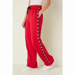 Victorias Secret PINK Victoria's Secret PINK Red Pepper Wide Leg Track Pants