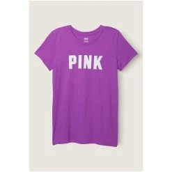 Victorias Secret PINK Victoria's Secret PINK Everyday T-Shirt Electric Green Script Logo -Victoria's Secret PINK Shop unnamed file 3218
