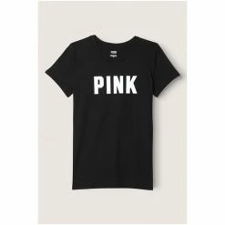 Victorias Secret PINK Victoria's Secret PINK Everyday T-Shirt Electric Green Script Logo -Victoria's Secret PINK Shop unnamed file 3220