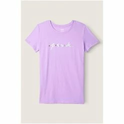 Victorias Secret PINK Victoria's Secret PINK Everyday T-Shirt Electric Green Script Logo -Victoria's Secret PINK Shop unnamed file 3221