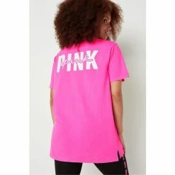 Victorias Secret PINK Victoria's Secret PINK Cotton Short Sleeve Campus T-Shirt -Victoria's Secret PINK Shop unnamed file 3229
