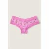 Victorias Secret PINK Victoria's Secret PINK Cotton Lace Trim Cheeky Underwear