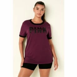 Victorias Secret PINK Victoria's Secret PINK Campus Ringer Tee