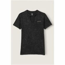 Victorias Secret PINK Victoria's Secret PINK Campus Short Sleeve Notch Neck Tee -Victoria's Secret PINK Shop unnamed file 3281