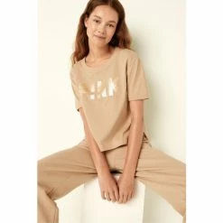 Victorias Secret PINK Victoria's Secret PINK Campus Crop Short Sleeve Tee -Victoria's Secret PINK Shop unnamed file 3284