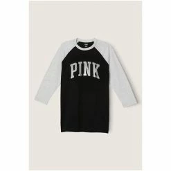 Victorias Secret PINK Victoria's Secret PINK Campus Baseball Tee -Victoria's Secret PINK Shop unnamed file 3294