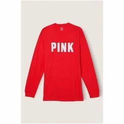 Victorias Secret PINK Victoria's Secret PINK Campus Long Sleeve T-Shirt -Victoria's Secret PINK Shop unnamed file 3299