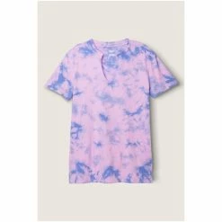 Victorias Secret PINK Victoria's Secret PINK Campus Short Sleeve Notch Neck Tee -Victoria's Secret PINK Shop unnamed file 3304