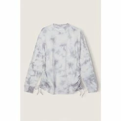 Victorias Secret PINK Victoria's Secret PINK Campus Long Sleeve Ruched Tee -Victoria's Secret PINK Shop unnamed file 3312