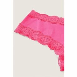 Victorias Secret PINK Victoria's Secret PINK Lace Trim Cheekster Panty -Victoria's Secret PINK Shop unnamed file 332