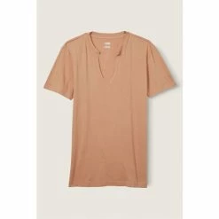 Victorias Secret PINK Victoria's Secret PINK Campus Short Sleeve Notch Neck T-Shirt -Victoria's Secret PINK Shop unnamed file 3322