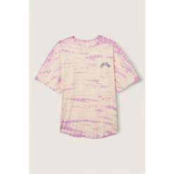 Victorias Secret PINK Victoria's Secret PINK Varsity Short Sleeve Crew T-Shirt -Victoria's Secret PINK Shop unnamed file 3355