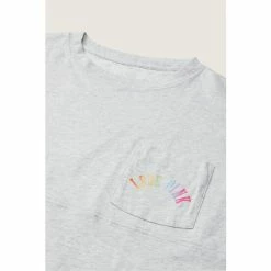 Victorias Secret PINK Victoria's Secret PINK Varsity Short Sleeve Crew Pocket Tee -Victoria's Secret PINK Shop unnamed file 3391