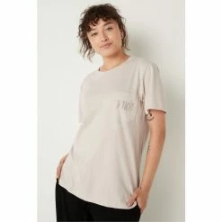 Victorias Secret PINK Victoria's Secret PINK Vanilla Bean Shine Campus Short Sleeve T-Shirt