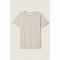 Victorias Secret PINK Victoria's Secret PINK Vanilla Bean Shine Campus Short Sleeve T-Shirt -Victoria's Secret PINK Shop unnamed file 3464