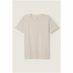 Victorias Secret PINK Victoria's Secret PINK Vanilla Bean Shine Campus Short Sleeve T-Shirt -Victoria's Secret PINK Shop unnamed file 3466