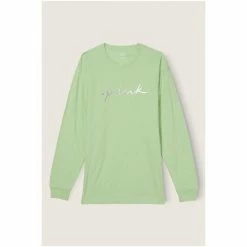 Victorias Secret PINK Victoria's Secret PINK Cotton Long Sleeve Campus T-Shirt -Victoria's Secret PINK Shop unnamed file 3490