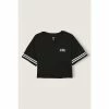 Victorias Secret PINK Victoria's Secret PINK Cotton Oversized Crop Top