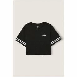 Victorias Secret PINK Victoria's Secret PINK Cotton Oversized Crop Top -Victoria's Secret PINK Shop unnamed file 3496