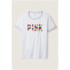 Victorias Secret PINK Victoria's Secret PINK Campus Ringer Tee -Victoria's Secret PINK Shop unnamed file 3530