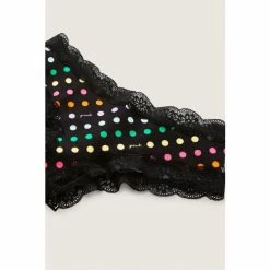 Victorias Secret PINK Victoria's Secret PINK Lace Trim Cheeky Panty Pale Banana Happy Sunflowers -Victoria's Secret PINK Shop unnamed file 358