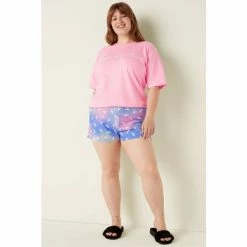 Victorias Secret PINK Victoria's Secret PINK Flannel Sleep Boxy Shorts