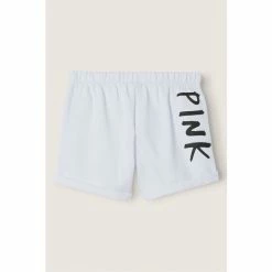 Victorias Secret PINK Victoria's Secret PINK Everyday Lounge Heritage Short Arctic Ice With Brushed Logo -Victoria's Secret PINK Shop unnamed file 3841