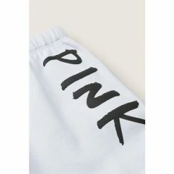 Victorias Secret PINK Victoria's Secret PINK Everyday Lounge Heritage Short Arctic Ice With Brushed Logo -Victoria's Secret PINK Shop unnamed file 3842