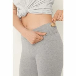 Victorias Secret PINK Victoria's Secret PINK Cotton High Waist Full Length Legging Pure Black With White Ticking -Victoria's Secret PINK Shop unnamed file 4009