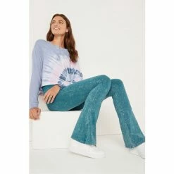 Victorias Secret PINK Victoria's Secret PINK Deep Lake Wash Performance Cotton Fold Over Yoga Leggings -Victoria's Secret PINK Shop unnamed file 4063