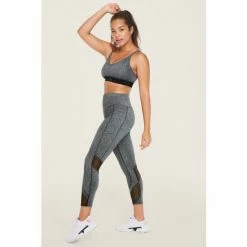 Victorias Secret PINK Victoria's Secret PINK Ultimate V Legging Polar Grey Logo Camo